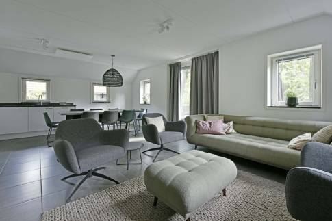 The Woonkamer of nr. 38 Ponybos - type Het Geheim van Otterlo 8P in EuroParcs De Zanding