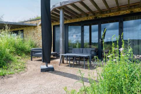 The Terras of Type Hillside Comfort 4 - nr. 159 in Landal Gulpen