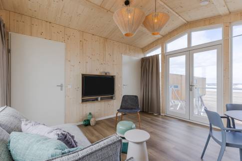 The Woonkamer of Type Panorama Comfort in Landal Zeezigt