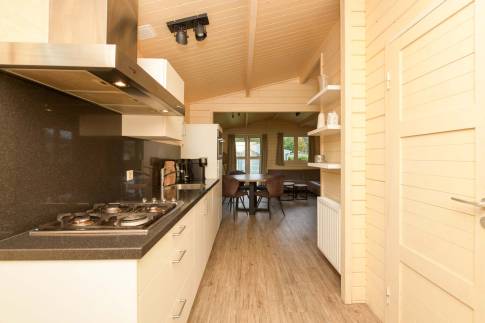 The Keuken of Type Buitenverblijf Wellness 4 - nr. 313 in Resort Arcen