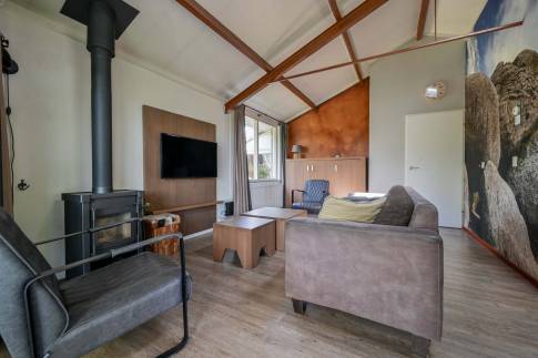 The Woonkamer of Type Sequoia 6P - nr. 07 in Vakantiepark Westerbergen