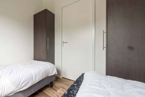 The Slaapkamer 2 of Type Meerkoet - nr. 79 in Vakantiepark Giethoorn