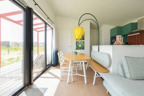 The Woonkamer of Type Farmland Family 6 - nr. 32 in Landal Callantsoog