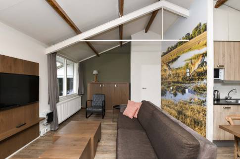The Woonkamer of Type Sequoia 6P - nr. 37 in Vakantiepark Westerbergen