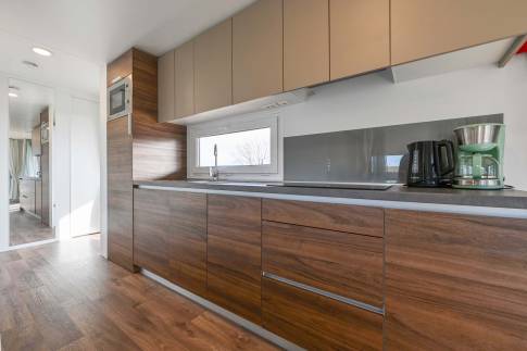 The Keuken of Type Berghem Chalet - nr. 17 in EuroParcs Gulperberg