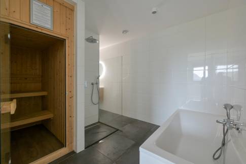 The Badkamer of nr. 059 - type Angenent 2L in Landal Elfstedenhart