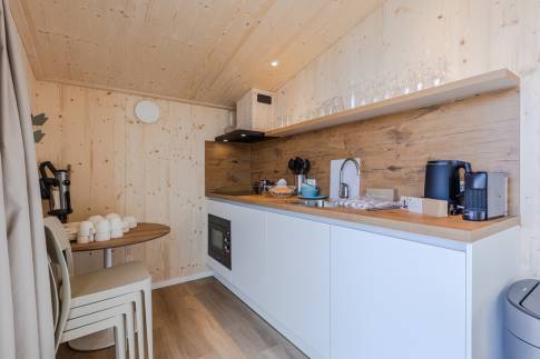 The Keuken of Type Panorama Comfort in Landal Zeezigt