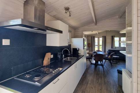 The Keuken of Type Buitenverblijf Wellness 4 - nr. 307 in Resort Arcen