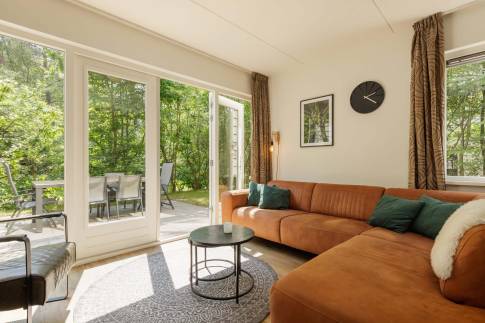 The Woonkamer of Type Parkvilla - nr. 136 Zilverlinde in Landal Bungalowpark Hoenderloo