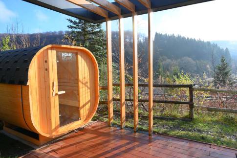 The Sauna of Type A Luxe - nr. K02 in UplandParcs Sauerland