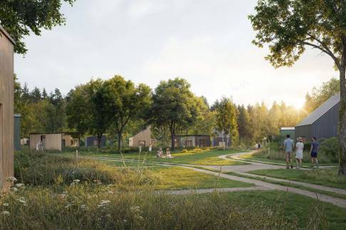 The Omgeving of Type eco-lodge - 6P in Vastgoedfonds – Goldberg Gardens Vorden