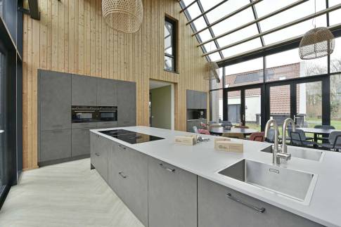 The Keuken of Type Vloedschuur - nr. 60 in Dormio Resort Nieuwvliet-Bad