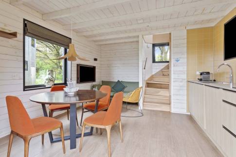 The Woonkamer of Type Hilltop Lodge 4 - nr. 116 in Landal Gulpen