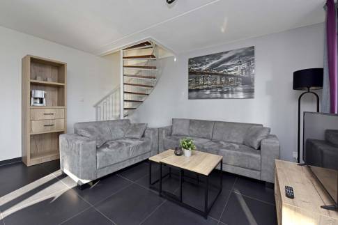 The Woonkamer of Type Luxe Villa 4B - nr. 93 in Resort Arcen