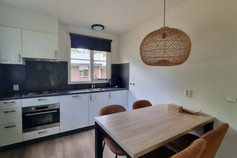 The Keuken of Type Bungalow 4C - nr. 86 in Landal De Peel