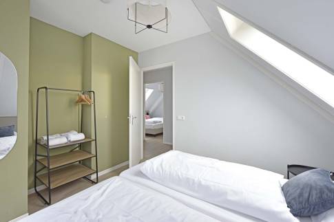 The Slaapkamer 9 of Type Vloedschuur - nr. 60 in Dormio Resort Nieuwvliet-Bad