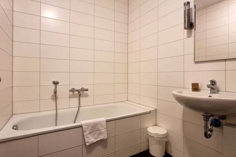 The Badkamer 1 of Type Penthouse Staffelsee Extra Luxe - nr. 123 in Dormio Resort Eifeler Tor