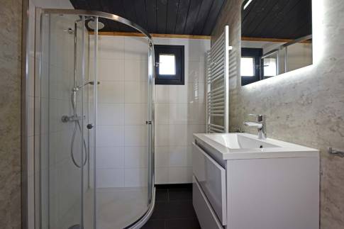 The Badkamer of Type Buitenverblijf Wellness 4 - nr. 330 in Resort Arcen