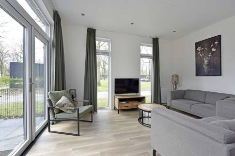The Woonkamer of Type Cube Deluxe Huisdiervriendelijk - nr. 110 in Park Drentheland