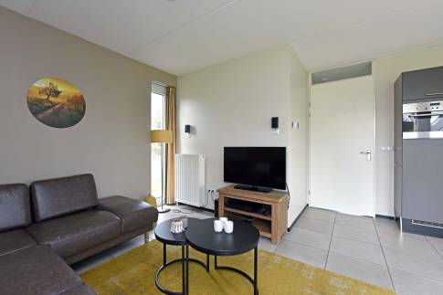 The Woonkamer of nr. 137 - type 6EL in Dormio Strand Resort Nieuwvliet-Bad