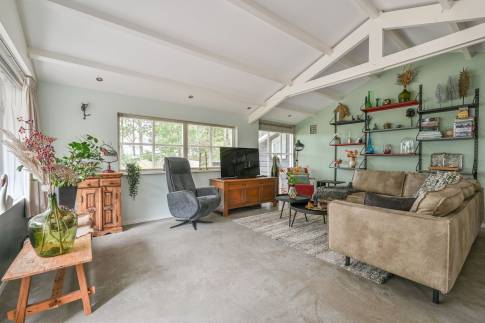 The Woonkamer of nr. 065 - type Vennepluus in Vakantiepark Westerbergen