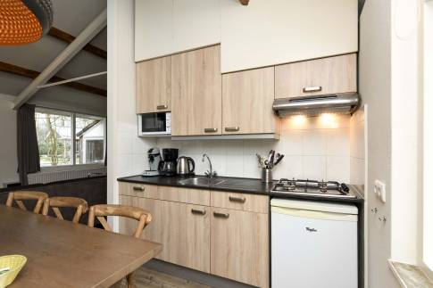 The Keuken of Type Sequoia 6P - nr. 37 in Vakantiepark Westerbergen