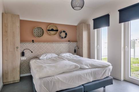 The Slaapkamer 2 of Type 4L - nr. 415A in Roompot Kustpark Zeebad