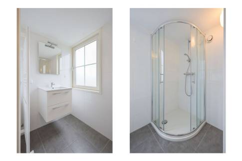 The Badkamer 3 of Type Waterland 6-8 - nr. 319 in Resort De Rijp