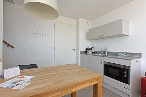 The Keuken of Type Studio Hotel Waterfront 2p - nr. 2c in Beach Resort Punt West