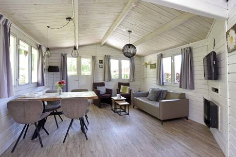 The Woonkamer of Type Buitenverblijf Wellness 4 - nr. 320 in Resort Arcen