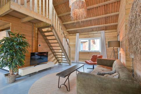 The Woonkamer of Type Bungalow 6P - nr. 15 in Residence Bosch-Rijck