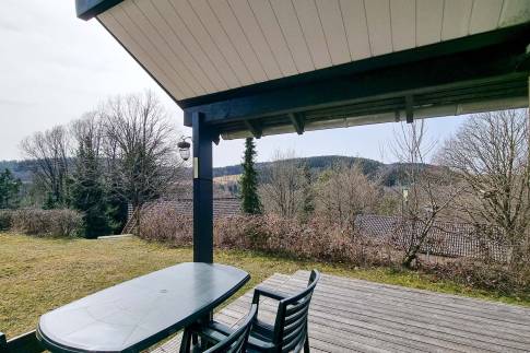 The Terras of Type Kronenburg Comfort met Sauna 4 - nr. 57 in Eifelpark Kronenburger See