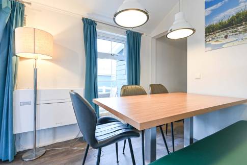 The Eetkamer of Type Stern - nr. 18 in Vakantiepark Giethoorn