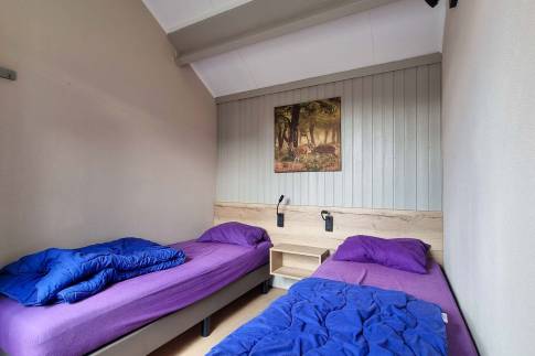 The Slaapkamer 3 of Type Comfort Villa 6 - nr. 49 in Resort Arcen