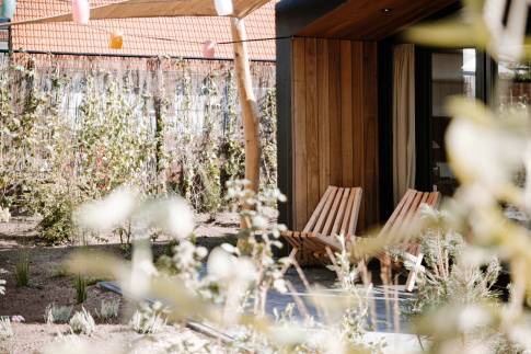 The Tuin of nr. T5 - type Tiny Wellness Cabin 2P in Landgoed De IJsvogel