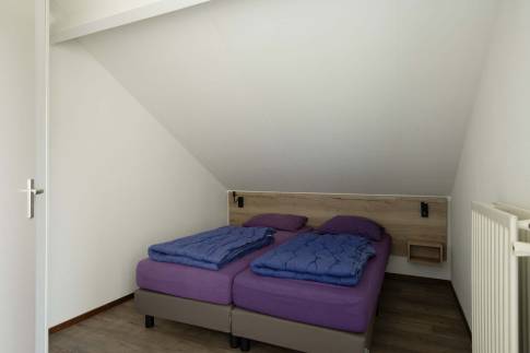 The Slaapkamer 3 of Type Comfort Villa - nr. 139-141 in Resort Arcen