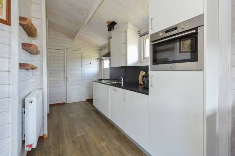 The Keuken of Type Buitenverblijf Comfort 6 - nr. 301 in Resort Arcen