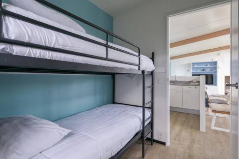 The Slaapkamer 2 of nr. 021 - type Oerd Family in Landal Ameland
