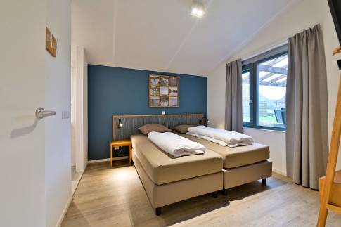 The Slaapkamer 1 of Type 6C2 - nr. 222 in Landal De Reeuwijkse Plassen