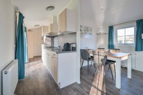 The Woonkamer of Type Fuut - nr. 2 in Vakantiepark Giethoorn