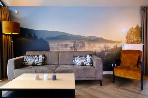 The Woonkamer of Type 4 - nr. 32 in UplandParcs Winterberg