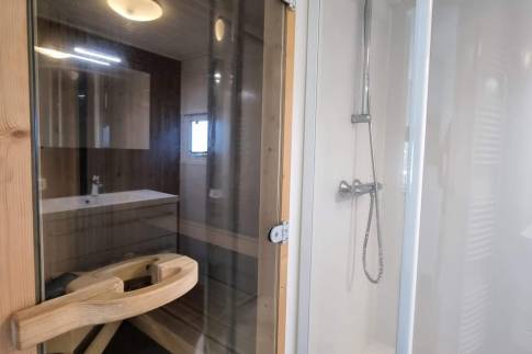 The Sauna of Type Buitenverblijf Wellness 4 - nr. 351 in Resort Arcen