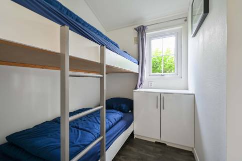 The Slaapkamer 3 of Type Velthorst 6 - nr. 417 in Vakantiepark De Beemster