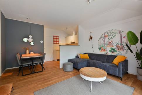 The Woonkamer of nr. 040 - type 4CK in Landal Stroombroek