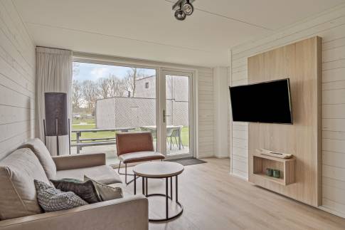 The Woonkamer of Type Forest Villa 4 - nr. 96 in Vakantiepark Schaijk