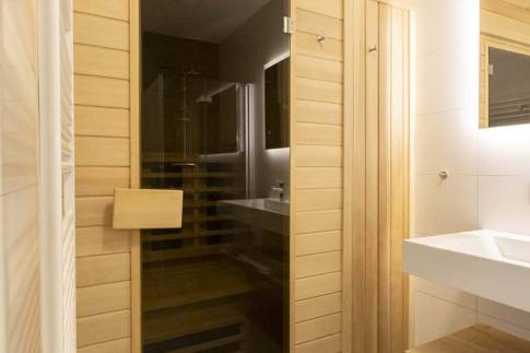 The Sauna of Type Appartement - nr. C2 in Astenblick Apartments