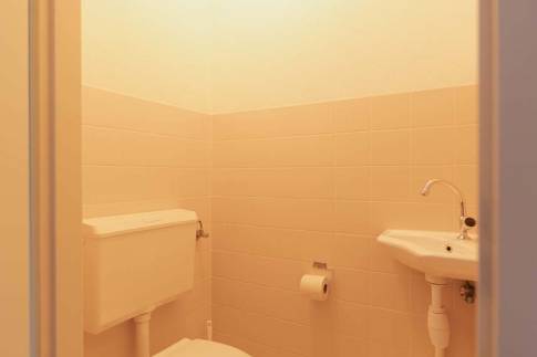 The Toilet of Type Bosvilla Comfort 6-7 - nr. 21 Spirea in Landal Bungalowpark Hoenderloo