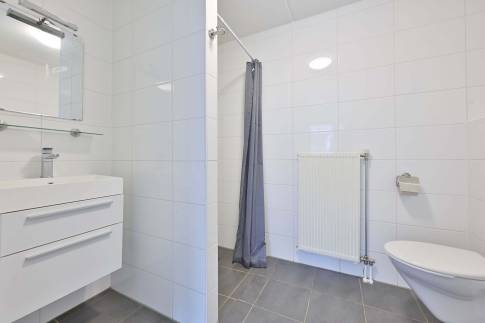 The Badkamer of Type Waterland 8 - nr. 119 in Vakantiepark De Beemster