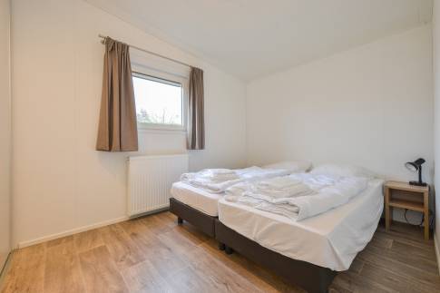 The Slaapkamer 1 of Type Chalet - nr. 1G in Chaletpark Hart van Zeeland