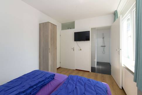 The Slaapkamer 1 of Type Comfort Villa 12 - nr. 185-186 in Resort Arcen